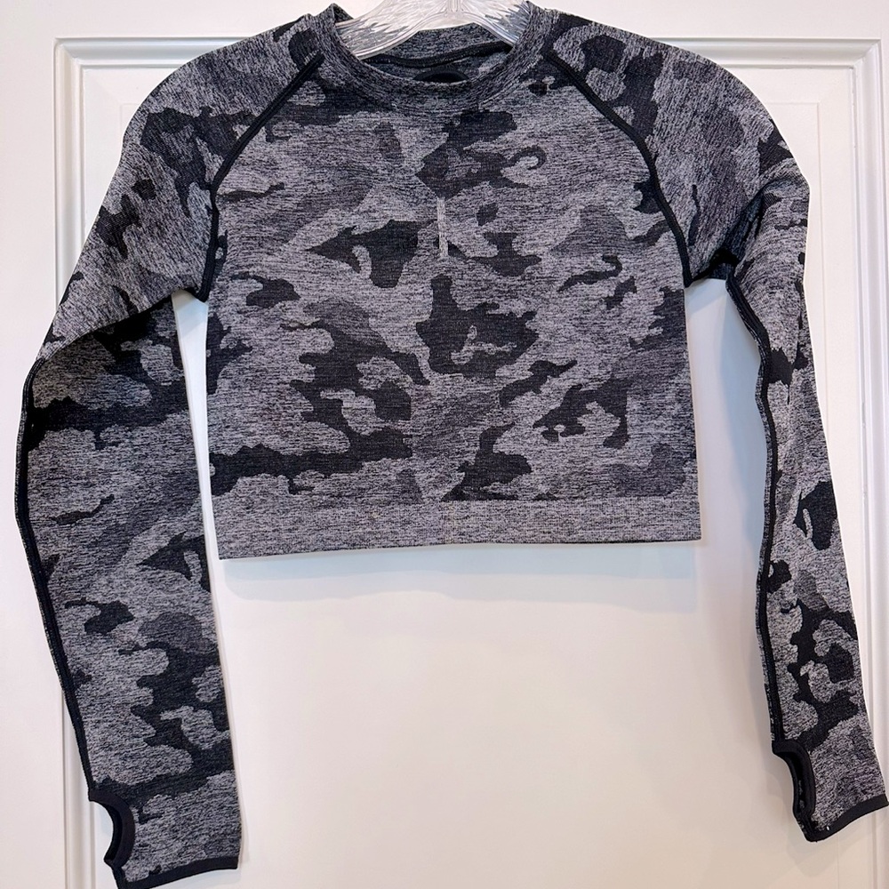 Camo designer Black and gray camo fitness set - Picture 5 of 16